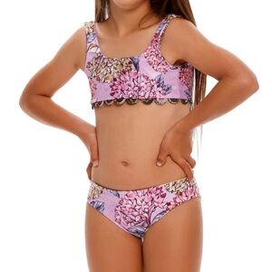 Brand new agua bendita kids bikini. Size 8